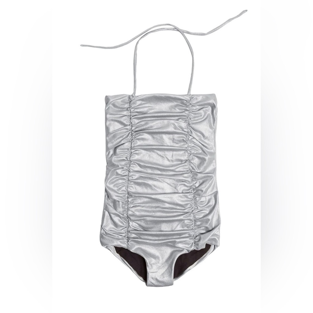 Little Creative Factory Baby Vintage Bathing Suit in Silver